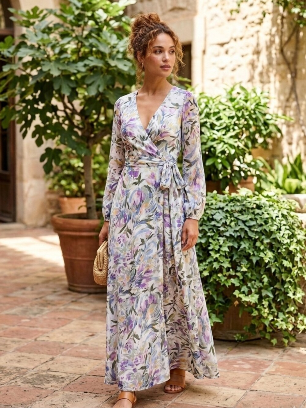 Enfocus Studio Floral Maxi Dress